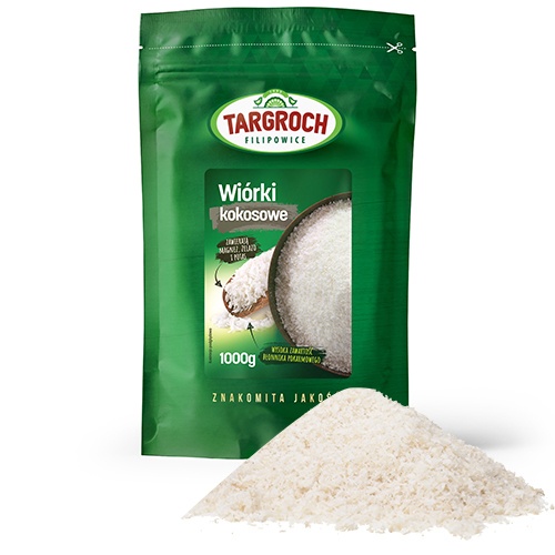 Kokosové kokosové lupienky 1 kg Targroch