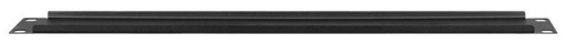 Kryt pre RACK 19'' 1U skrine, čierny STALFLEX