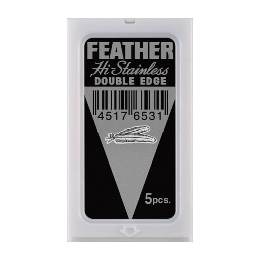 Originálne japonské žiletky Feather (10 kusov)