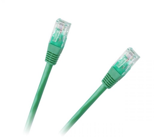 SIEŤOVÝ KÁBEL UTP 5E PATCHCORD 2M ZELENÝ