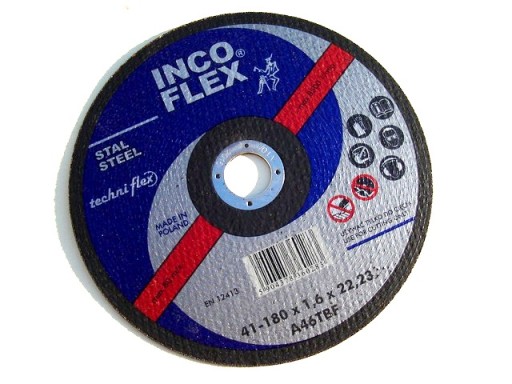POLSKÝ INCO FLEX KOVOVÝ REZNÝ KOTÚČ 180x1,6