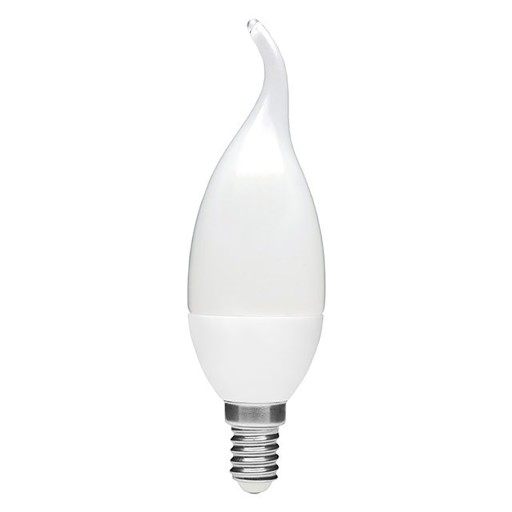 LED žiarovka E14 SMD 10W = 90W studený FLAME