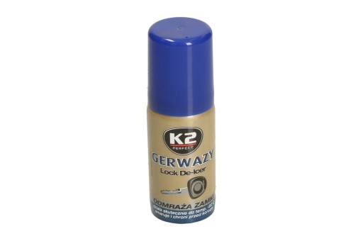 GERWAZY K2 Rozmrazovač autozámkov 50 ml