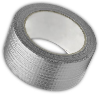 48mm univerzálna páska na opravu potrubia strieborná, šedá