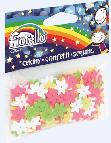 KONFETOVÉ FLITRE KVETOVÝ PASTEL FIORELLO GR-C14x14