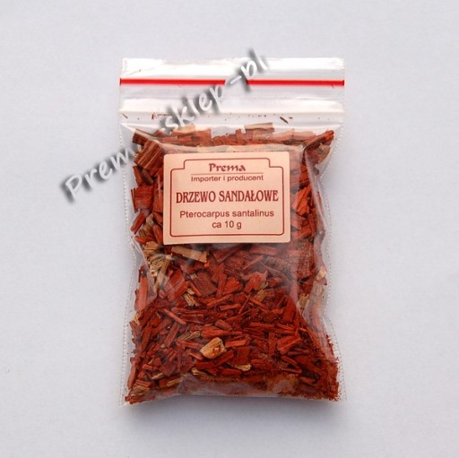 červené SANDALOVÉ DREVO 100% ORIGINÁL - 10g