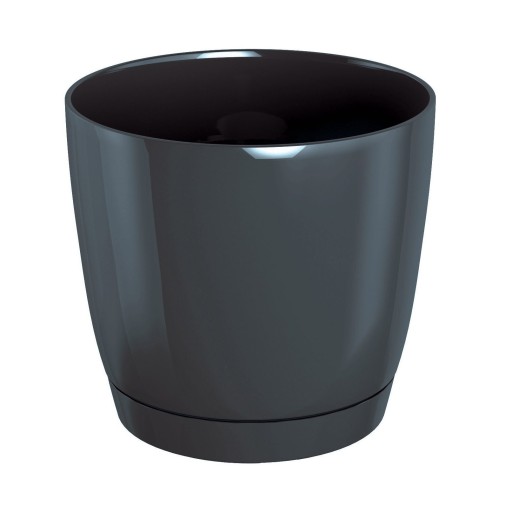 KVETINÁČ SO STOJANOM, priemer 12 cm, LESKLÝ