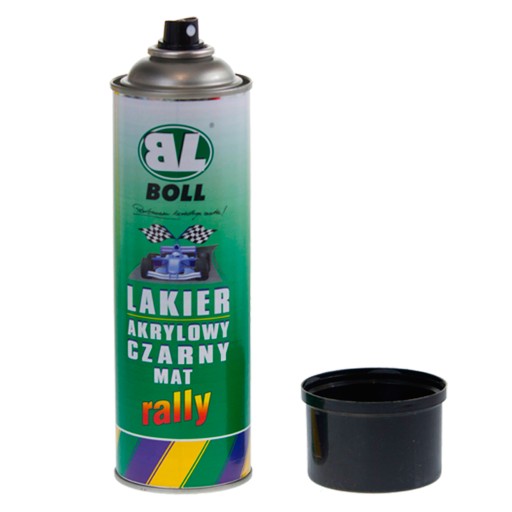 BOLL AKRYLOVÝ LAK V SPREJ MATTE ČIERNY 500 ml farba