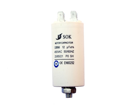 ŠTARTOVACÍ KONDENZÁTOR PRE MOTOR 12uF 450V