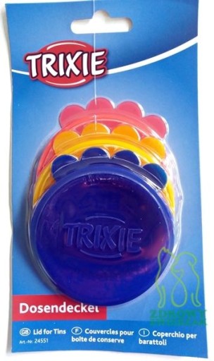 TRIXIE - Viečka na plechovky - 7,5 cm 3 ks.