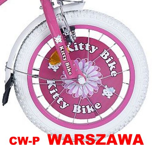 Ozdobná VLOŽKA 25 cm na koleso - motív KITTY Pink