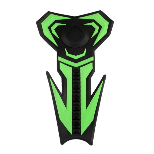 PS 3D gumený tankpad - zelený ninja Kawasaki