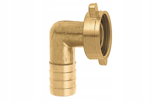 Uhlová spojka na hadicu 10mm GEKA GW 3/4'' mosadz