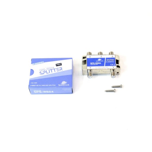 Splitter 1/4 5-2400 MHz Spacetronik SPS-RS04