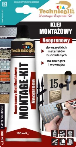 TECHNICOLL NEOPRÉN MONTÁŽNE LEPIDLO 100ml