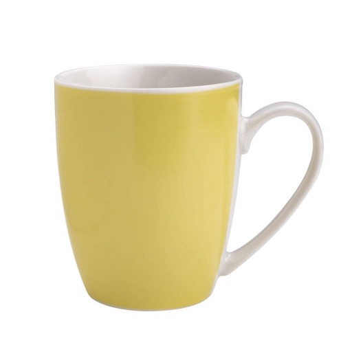 Florina Jesenný keramický hrnček 330 ml žltý
