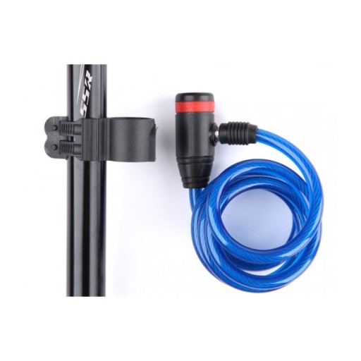 BIKE LOCK, zámok, 10mm kábel, 1,8m