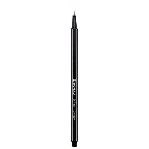 Jemná linka Donau D-Fine 0,4 mm čierna x 10