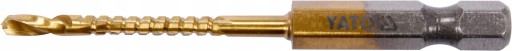 YATO HSS-TiN FRÉZACÍ VRTAČ DO KOVU 3,0mm ŠEST