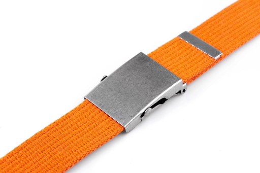 Pánsky opasok, oranžový, 115 cm