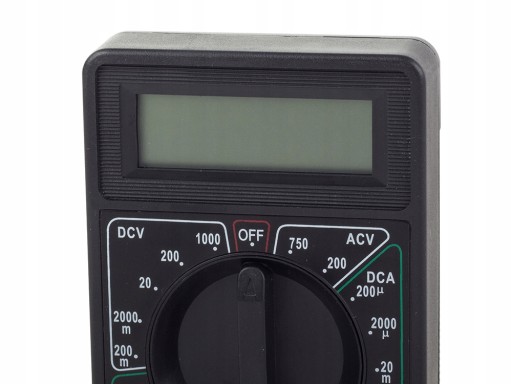 DIGITÁLNY LCD ELEKTRONIKA AKTUÁLNY MULTIMETER