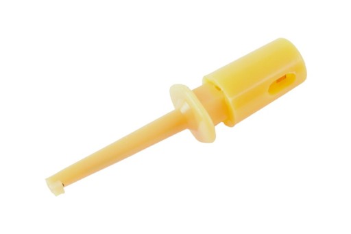 MINI HÁKOVÝ UCHOVÁVAČ H16F-Y 0,3A ŽLTÉ SCI