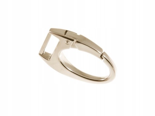 Odlievaná karabína 20x48mm Gold Polish