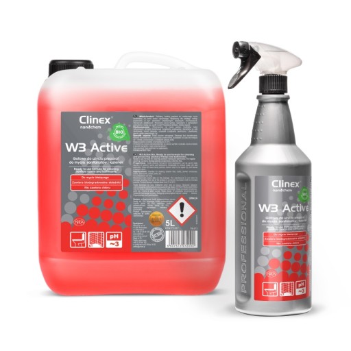 Clinex W3 Active Bio Sanitary čistiaci prostriedok 1l