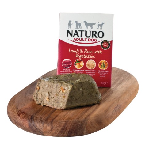 Naturo Adult Jahňacina s ryžou pre psov 400g
