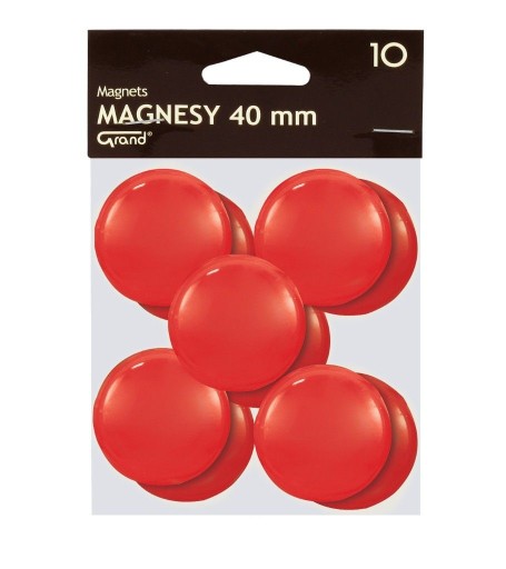 Magnety 40mm čierne (10 ks) 130-1700 GRAND