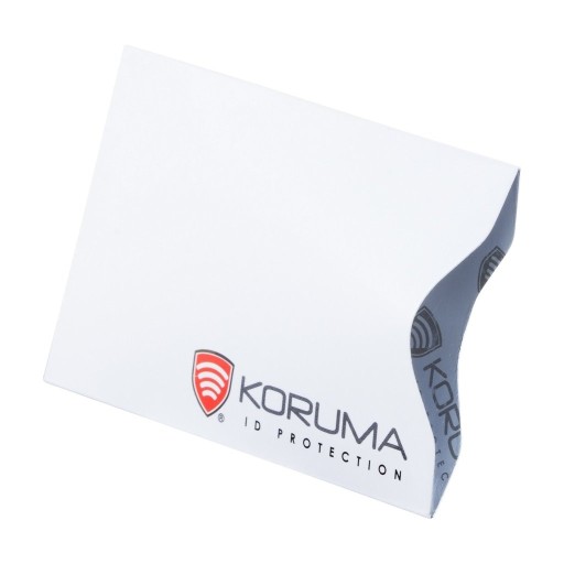 PROTI KRÁDEŽI RFID PAYPASS Puzdro na bezkontaktnú kreditnú kartu KORUMA