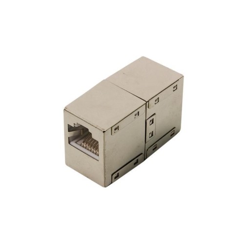 CAT5e 2xRJ45 priechodkový adaptér