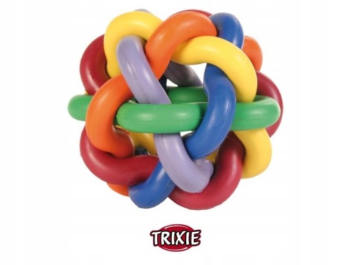 TRIXIE Pletená gumená loptička pre psov TX-32621