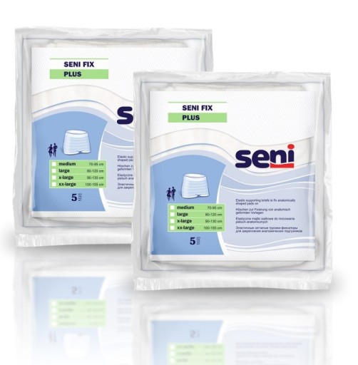 Seni Fix Plus sieťované nohavičky na opakované použitie 5 ks