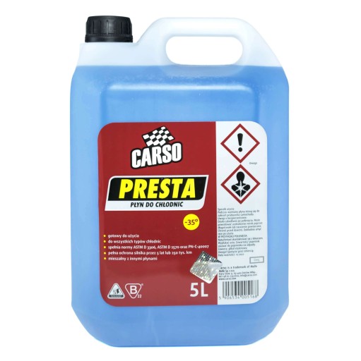 K2 MELLE PRESTA KVAPALINA RADIÁTOROV 5L -35C MODRÁ