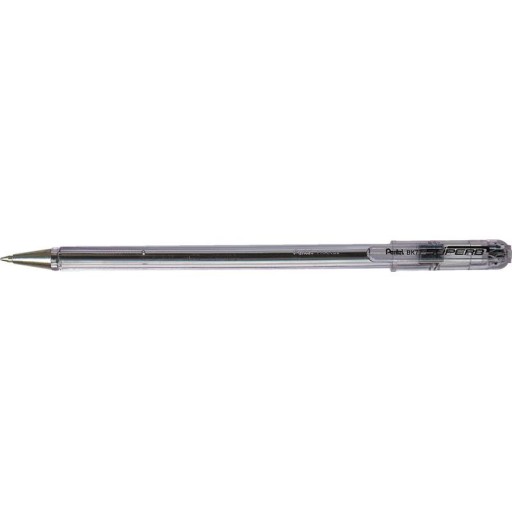 Čierne guľôčkové pero Pentel BK77