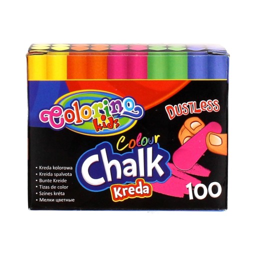 Colorino Bezprašná farebná krieda 100 ks 33169