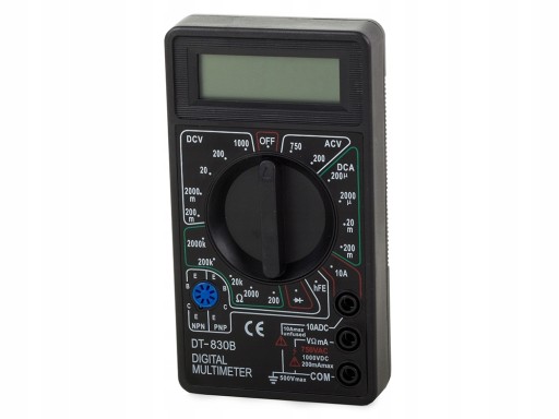 DIGITÁLNY LCD ELEKTRONIKA AKTUÁLNY MULTIMETER
