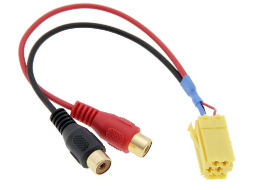 AUX konektor FIAT, ALFA ROMEO 2xRCA
