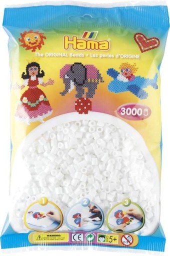 HAMA MIDI BEADS 3000 BEADS 201-01 BIELA