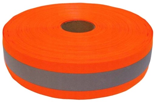 FLUO ŽLTÁ VÝSTRAŽNÁ REFLEXNÁ PÁSKA, šírka 5cm
