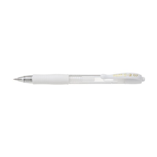 Automatické gélové pero Pilot G2 biele