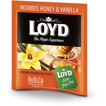 LOYD Rooibos Med Vanilkový čaj vo vrecúškach