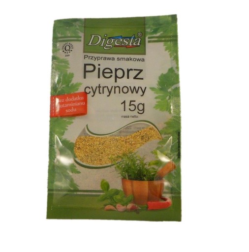 Citrónová paprika 15 gramov
