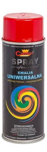 Emailová farba v spreji Ral 3020 Bright Red