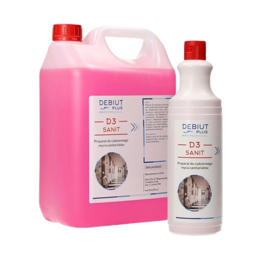 D3 Sanit - Čistiaci prostriedok do kúpeľne - 1l