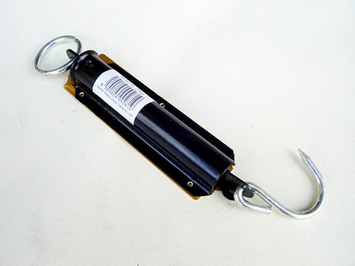 RUČNÁ pružinová váha 25 kg, turistická váha na batožinu