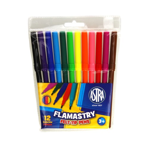 12-farebné fixy, fixky, Astra 314107001