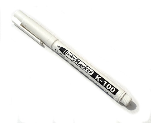 Mikromarker K100 Kamet WHITE Permanent 415237