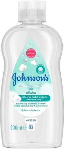 JOHNSON'S Baby Cotton Touch olivový olej pre deti od 1 dňa veku 200ml